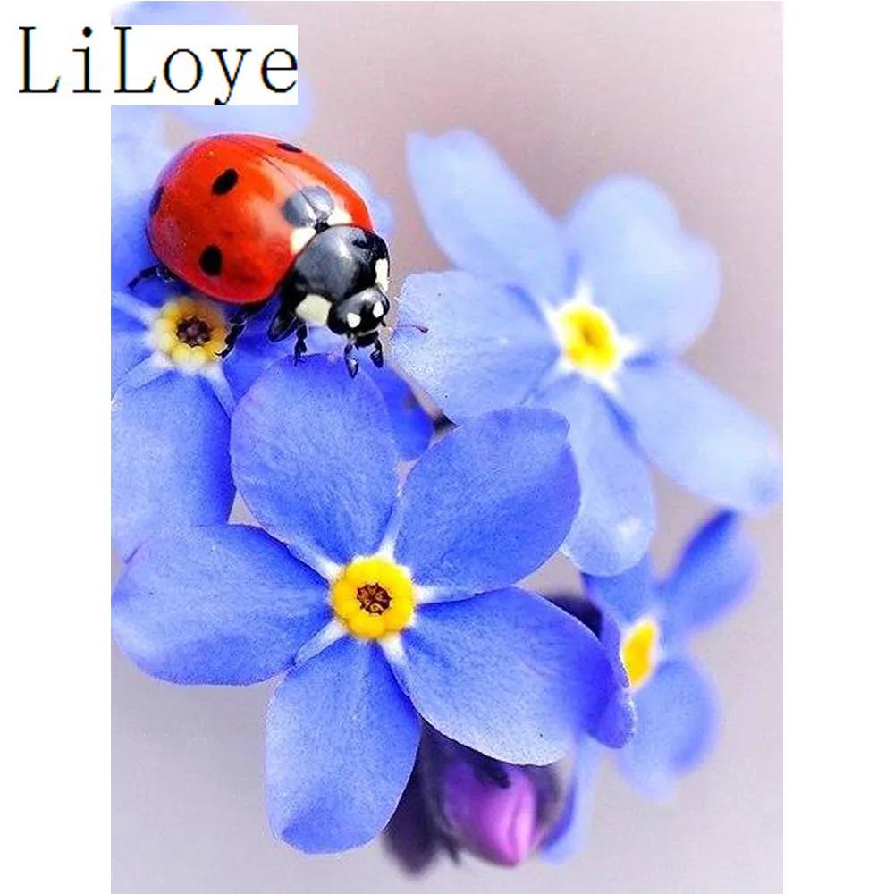 Алмазная 5D мозаика LI LOYE Star flower ручная работа вышивка крестиком шаблон божья