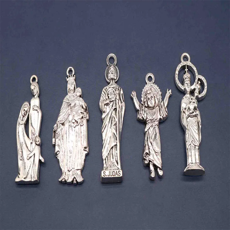 

Jesus Cross Icon Medal, St. Jude Icon Medal, Various Jesus Metal Medal Retail
