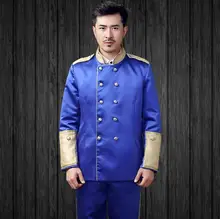 Europe Gold-plated men suits designs masculino homme terno stage costumes for singers men blazer palace clothes star style blue Europe Gold-plated men suits designs masculino homme terno stage costumes for singers men blazer palace clothes star style blue