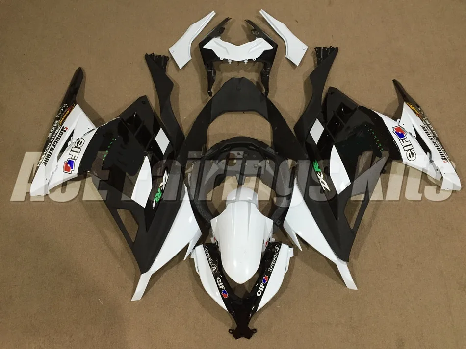 

New Injection Abs Fairing Kit Fit for kawasaki EX300 2013 2014 2015 Ninja300 13 14 15 EX 300 Body set Custom white black