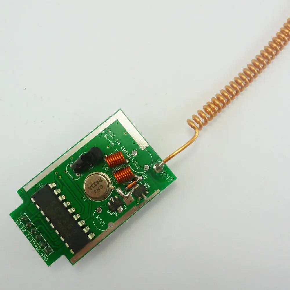 433 МГц PT2262 кодировщик для Arduino декодер РЧ передатчик приемник Ссылка комплект