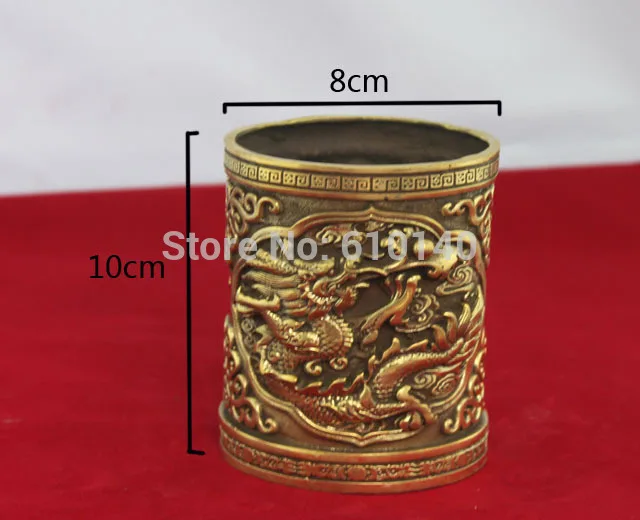 

Pen Dragon Dragons Wenfangsibao Xuande paragraph brass handicrafts creative stationery