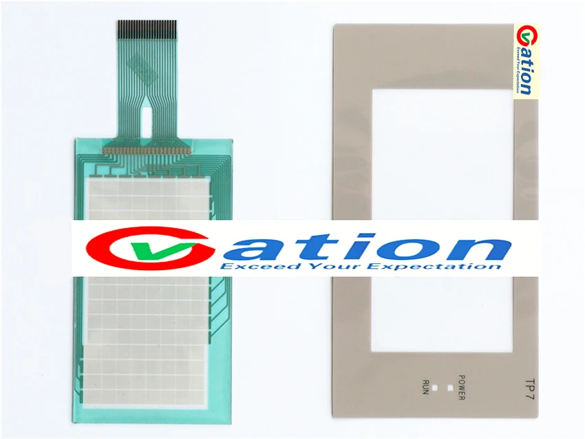 New for TP7 6AV3607 1NH01 0AX0 Touch Screen Glass + Protective Film
