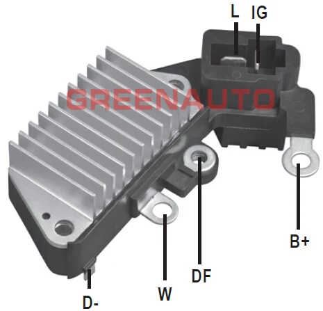 Регулятор напряжения генератора 14 V 126000-0371,126000-0580 для дайхацу Тойота для генератора OEM 1002111402 1002112330 2706087701