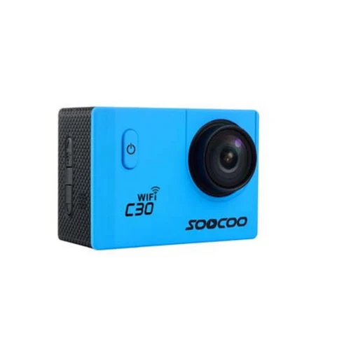 Оригинальная Экшн-камера SOOCOO C30/C30R с дистанционным управлением HD 4K WiFi 1080P 60fps 2,0 lcd 170D sport go Водонепроницаемая профессиональная камера - Цвет: C30 BLUE