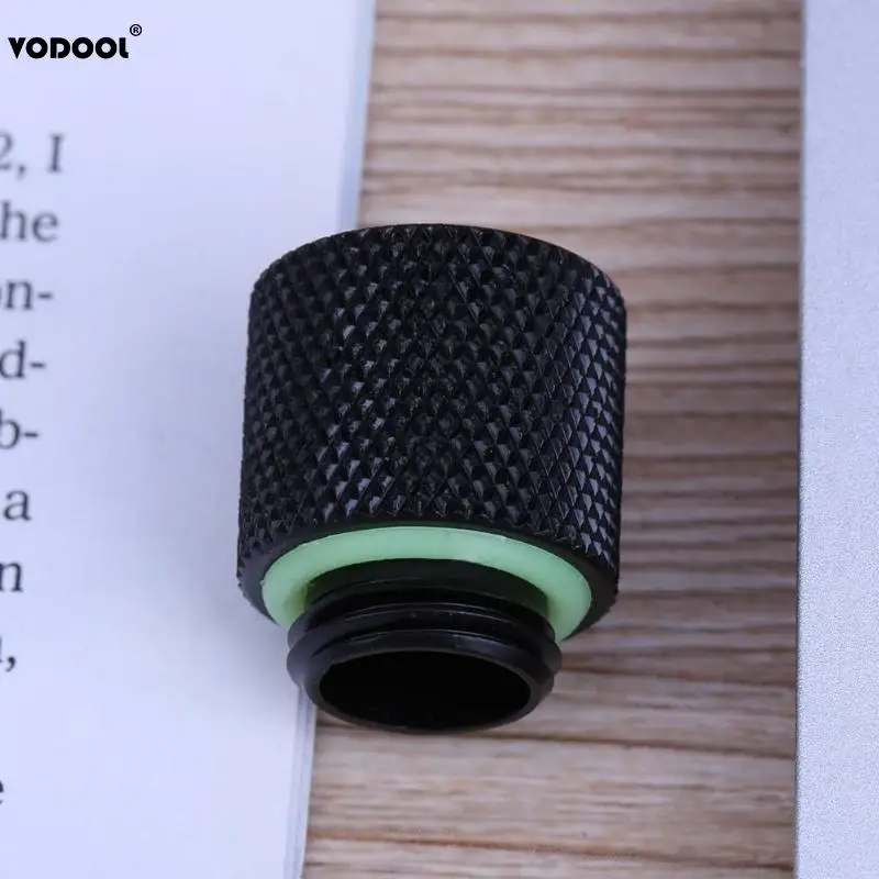 Трубка для охлаждения воды VODOOL G1/4 Thread хромированный удлинитель трубки ПК
