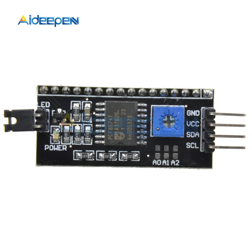 PCF8574T PCF8574 IIC/igc/интерфейс lcd 1602 2004 ЖК-адаптер пластина конвертер модуль для Arduino