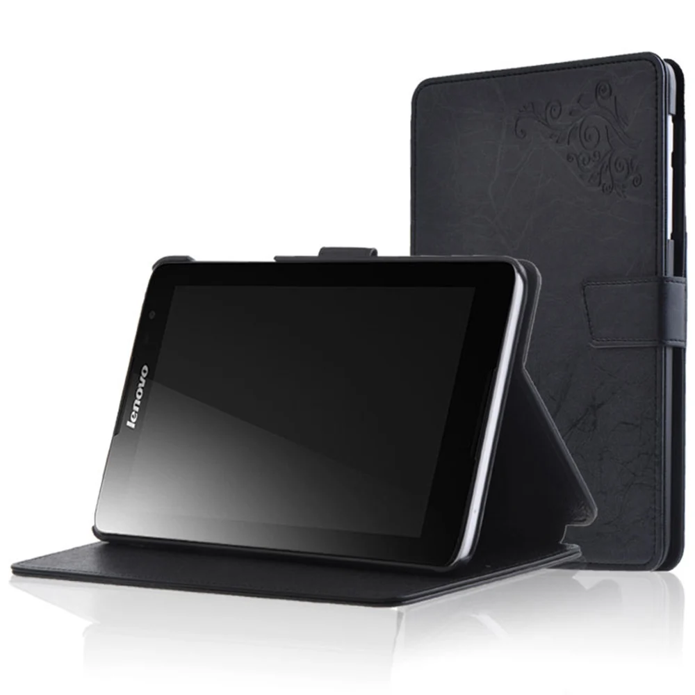 Для lenovo Tab A8 A5500 чехол из искусственной кожи с тисненым узором «крышка чехол для lenovo Tab A8 A5500 A8-50 A5500-h A5500-f 8 дюймов планшет чехол+ стилус