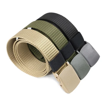 

Automatic Buckle Nylon Belt Male Army Tactical Belt Jeans Mens Luxury Waist Designer Belts Men High Quality Strap