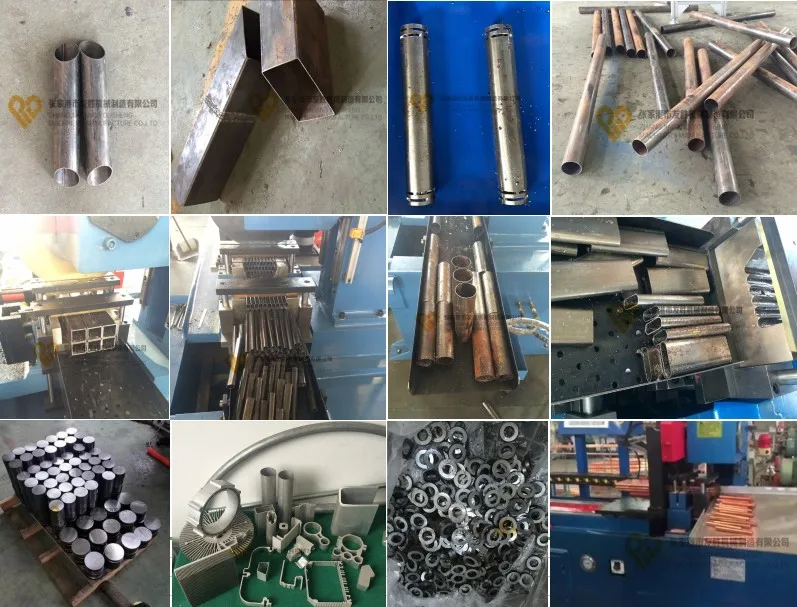tube and pipe cutting machine sample