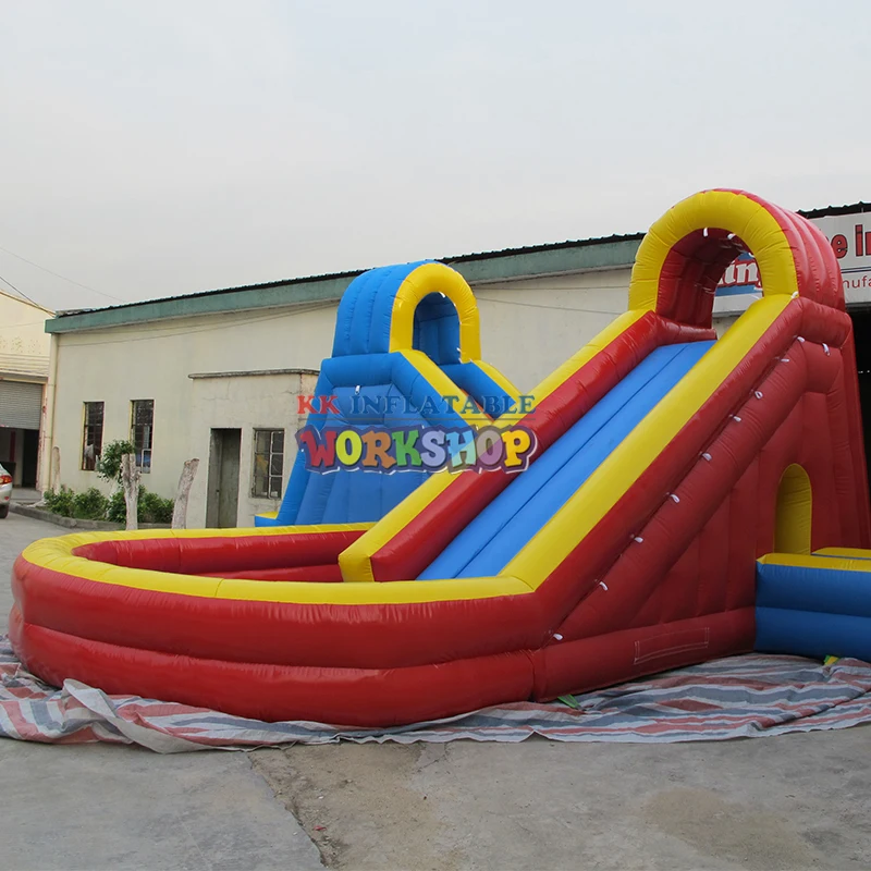 

Climbing inflatable water slide combination,inflatable water park