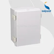 SAIPWELL самая популярная Водонепроницаемая пластиковая коробка, электрические коробки с серой крышкой 300*200*160 мм