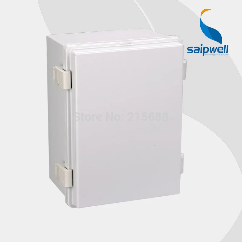 

SAIPWELL Most popular Waterproof Plastic Box , Electrical Boxes with Gray lid 300*200*160MM