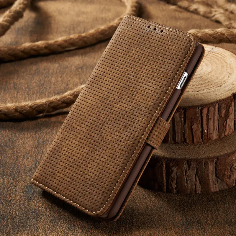 

Retro Vintage Leather Case Wallet Cover For Samsung Galaxy S8 Plus S7 Edge Note 8 Note9 For iPhone X 6 7 8 Plus Card Slots Case