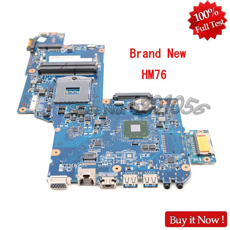 Материнская плата NOKOTION H000041590 HM76 HD 4000 DDR3 PLF/PLR/CSF/CSR для Toshiba satellite C870 L870 L875 |