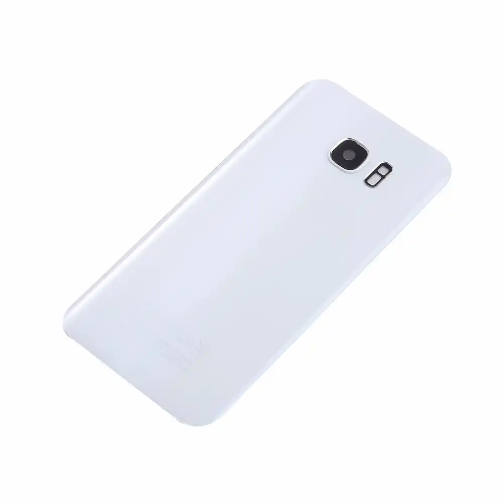 Для Samsung S7 G930 G930F Edge G935 G935F Корпус аккумулятор стеклянная задняя крышка Крышка