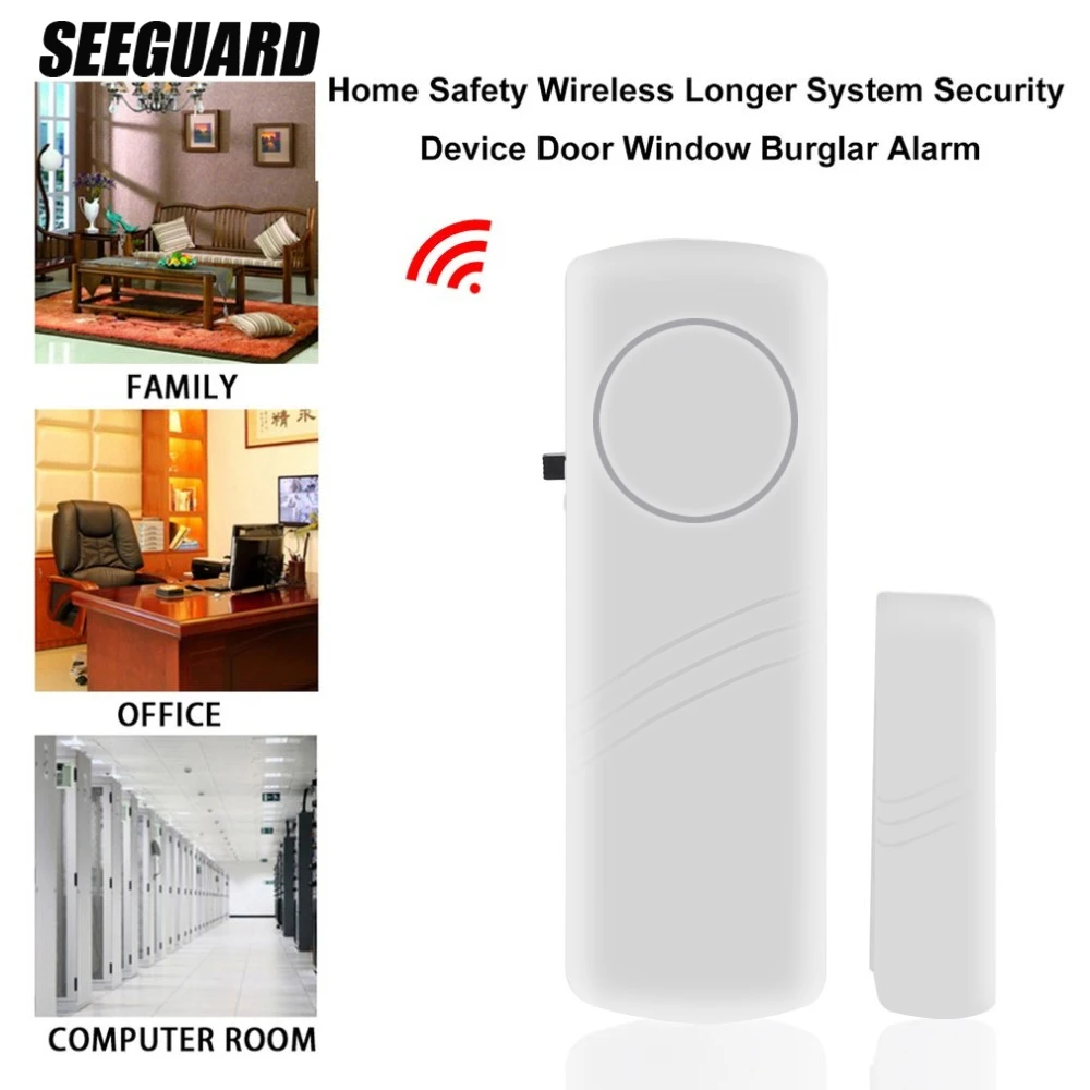 SEEGUARD дверь и окно охранная сигнализация домашняя Беспроводная система