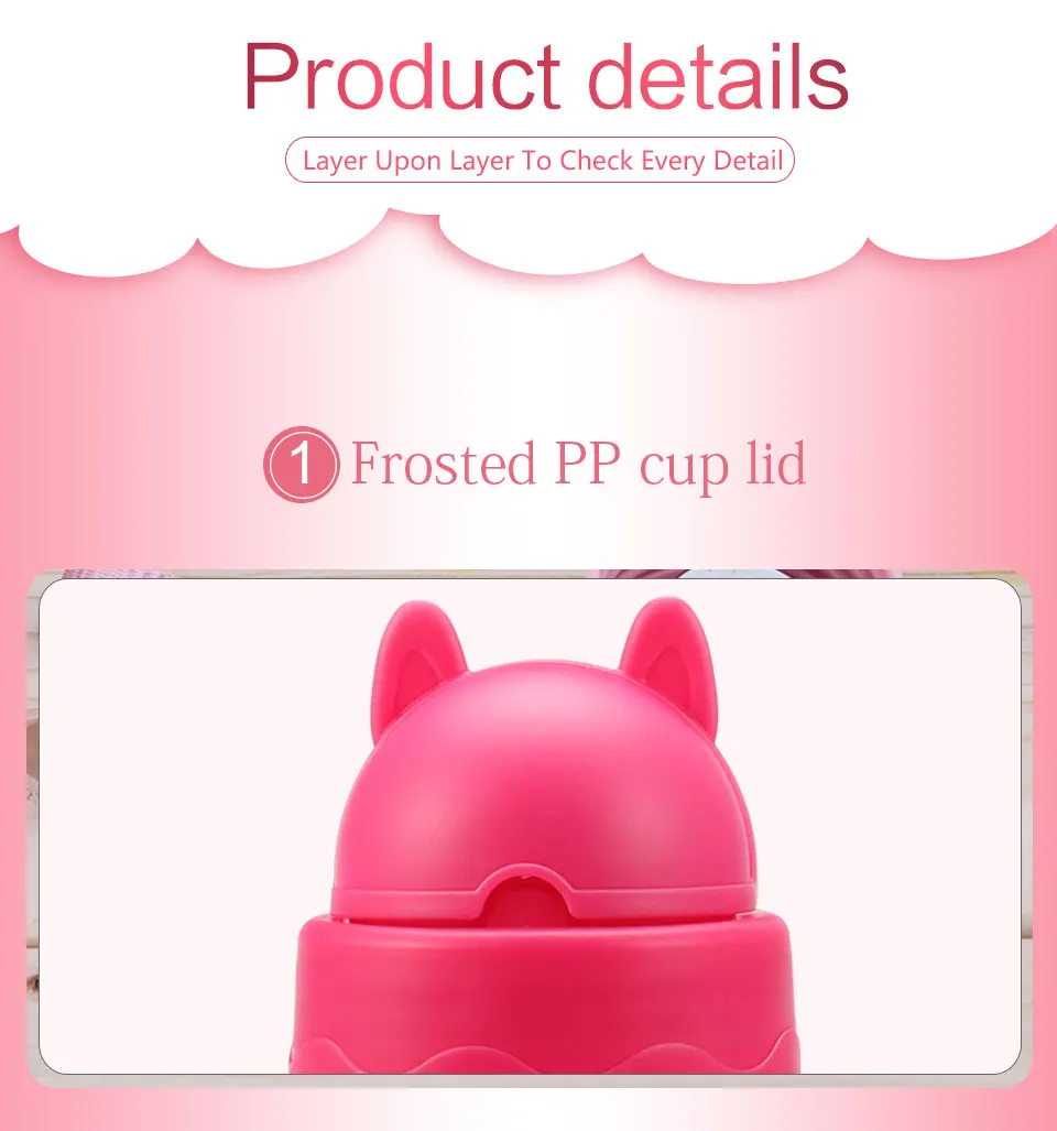 300ml BPA Free Sport Water Bottle For Kids Water Bottle With Straw Eco-friendly Tritan Children Baby My Bottles ZCForest        _05