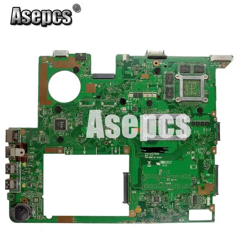 Asepcs N76VB материнская плата для ноутбука ASUS N76VZ N76VM N76VJ N76V Тесты материнская плата GT740M 2 Гб HM76