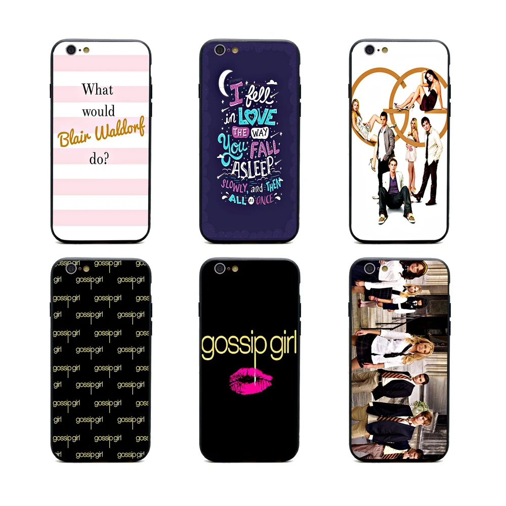 gossip girl cast kristina cohen phone cases TPU PC Black covers for iPhone X 6