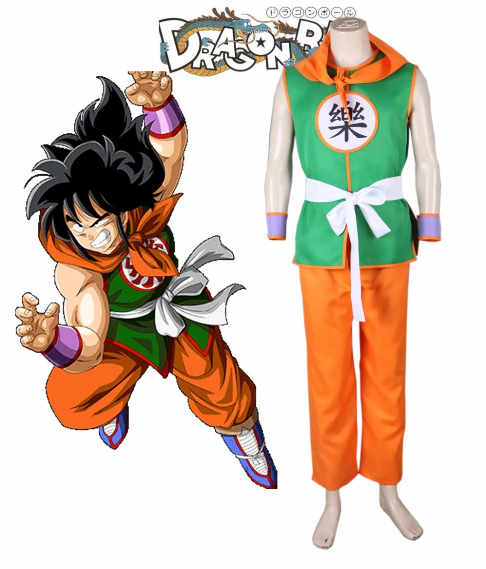 

Free Shipping Dragonball Yamcha Robber Suit Anime Cosplay Costume