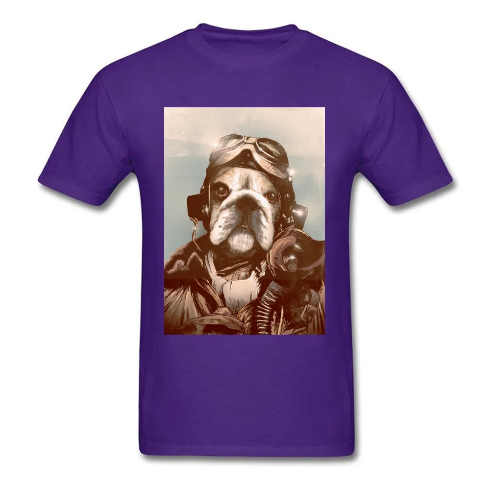 Dogfighting Dog Design T-Shirt for Men 100% Cotton Summer T Shirt Cool Tops Shirt Short Sleeve Hip Hop Crewneck Dogfighting Dog purple