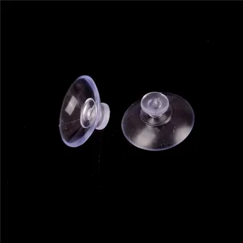 

50pcs/pack Hig-end Clear Transparent 20mm Sucker Suction Cups Mushroom Head Suckers Cup Button