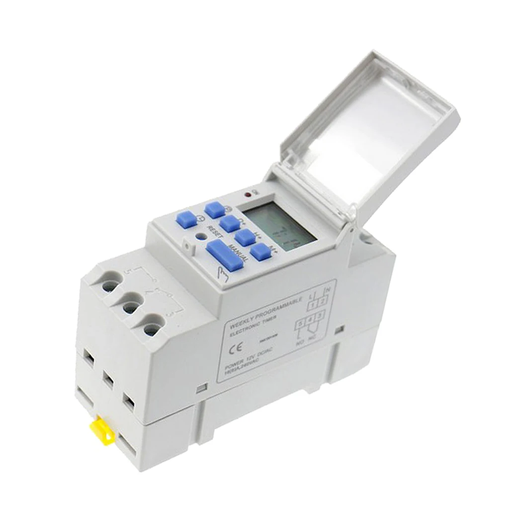 1X Digital Timer Switch 220V Manual Electric Programmable Power point 7 Days