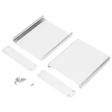 Алюминиевый корпус, корпус прибора, Электронная коробка охлаждения, серебро 15*67*75 мм