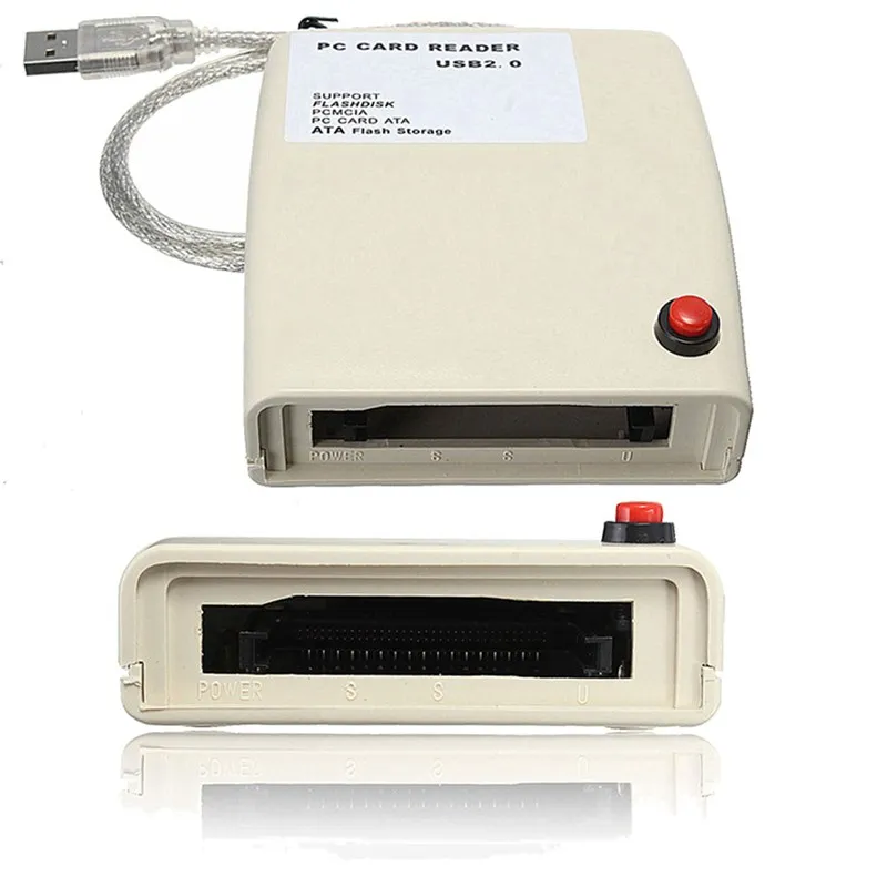 USB к 68 pin ATA PCMCIA флеш диск устройство для чтения карт памяти адаптер конвертер LXT