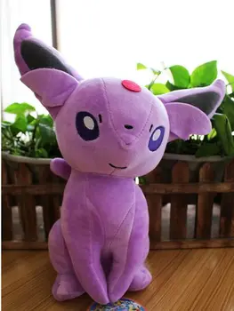 

large 30cm anime figure Espeon plush toy soft doll Christmas gift b0834