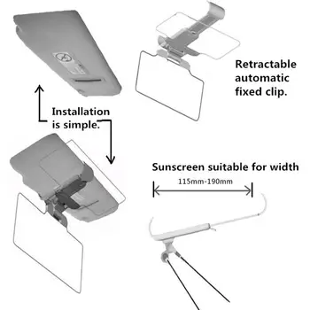 

New Car Sun Visor Goggles For nissan bmw e90 chevrolet toyota rav4 mazda ford focus toyota corolla audi q7 accessories