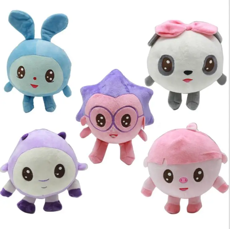 

New 5 15 - 20 Cm Malyshariki Smeshariki Cartoon Stuffed Plush Toy Hedgehog Kikoriki Nyushenka Pandochka Children Gifts
