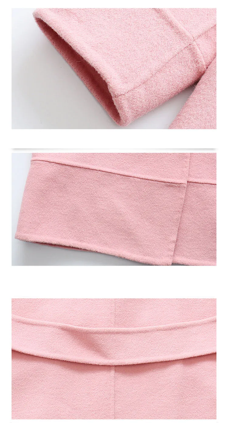 2017 winter girls coat long with pocket thick kids wool jackets big girl outerwear trench coats grey pink red children clothing 5 6 7 8 9 10 11 12 13 14 15 years little teenage big girls  winter coat girl 2017 girl clothes winter 2017 outerw