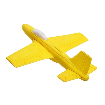 

Kids Outdoor Hand Thrown Eva Foam Plane For Children Fun Ruggedness Fighter Airplane Toy Safe Resistance Fall Toys Color Random