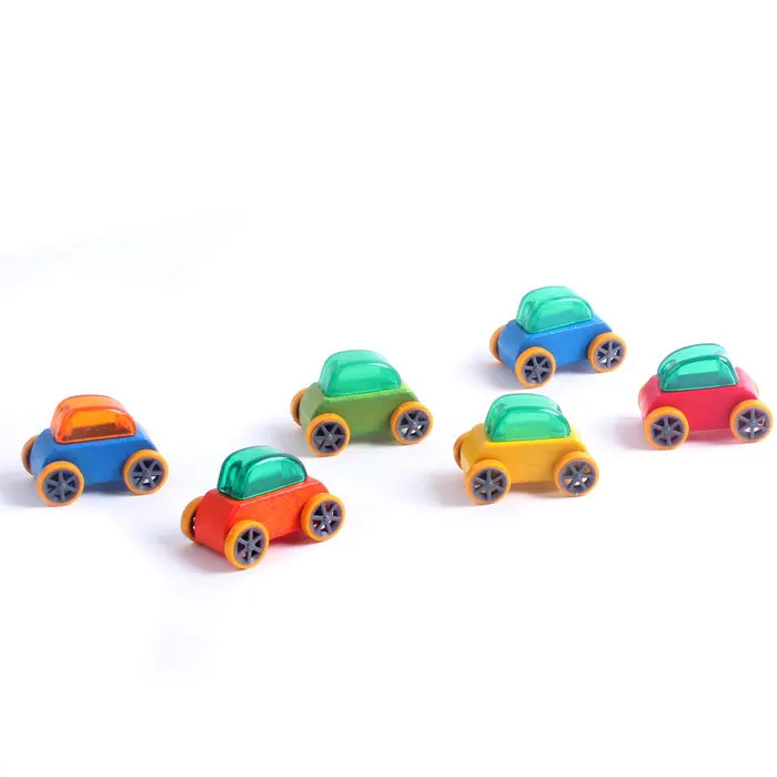 wooden pull back cars