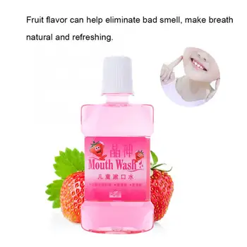 

210ML Portable Fruit Flavour Children Mouthwash Anti-caries Bad Breath Removal Kids Oral Care Teeth Brush Interdental Brush