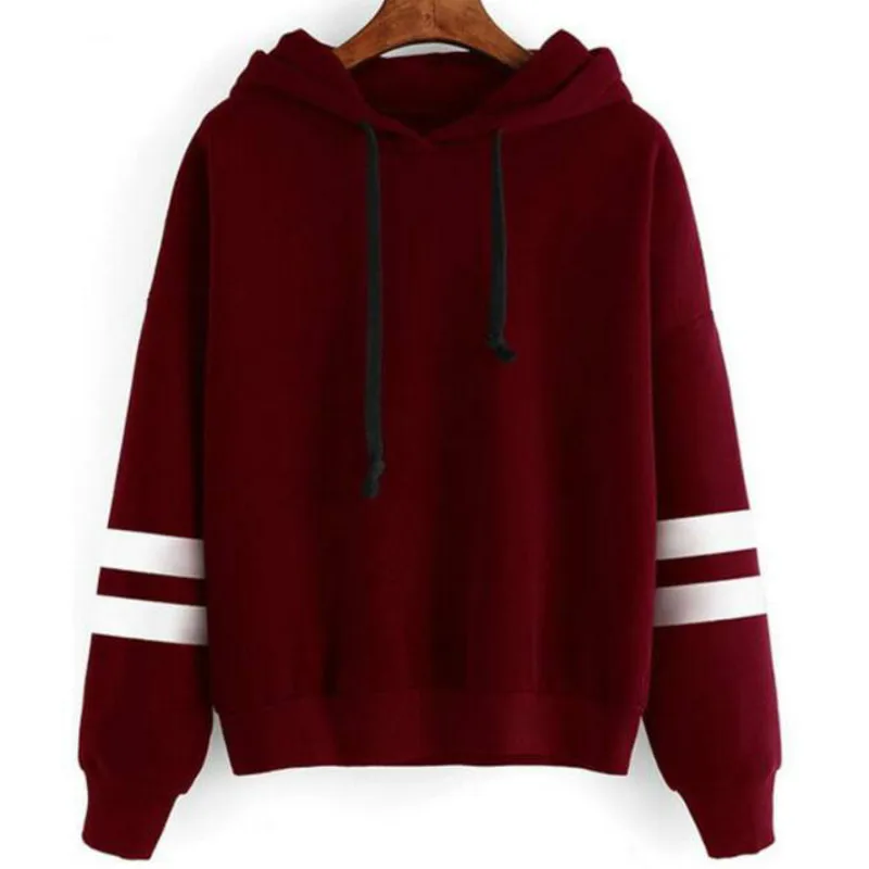 

2018 New Autumn Women Hoodie Casual Long Sleeve Hooded Pullover Sweatshirts Hooded Female Jumper Women Tracksuits