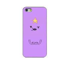 Para apple iphone case para iphone 4 4 s 5 5 s 5 c 6 6 S 6 mais casos de telefone Tempo Aventura com Jake e Finn Rígido branco cobrir
