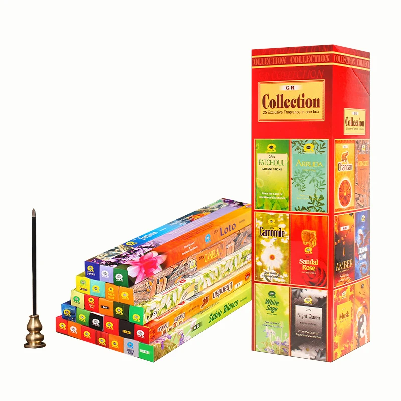 

New Authentic Indian Incense Sticks Handmade Joss Sticks tibetan sandalwood Pure Natural Aromatherapy Mixed Smell Stick Incenses