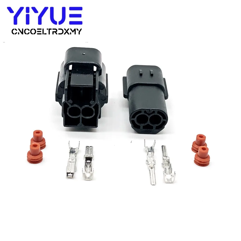 2 Pin 174354-2 174352-2 Female Male Waterproof Wire Connector