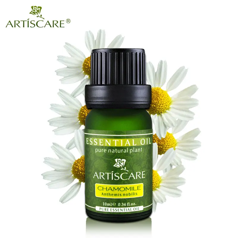 

ARTISCARE 100% Chamomile Pure Essential Oil 10ml Anti Inflammation Sleep Aid Moisturizing For Sensitive Skin Dry Skin Care