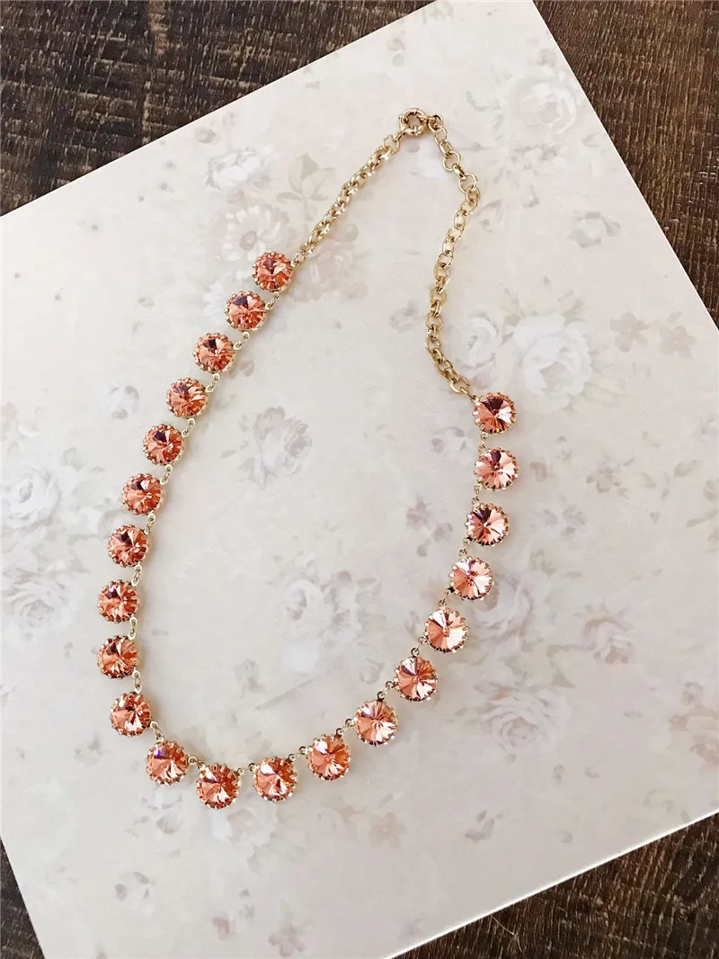 

AD-xl20077 / sweet girl jewelry / free shipping / crystal necklace