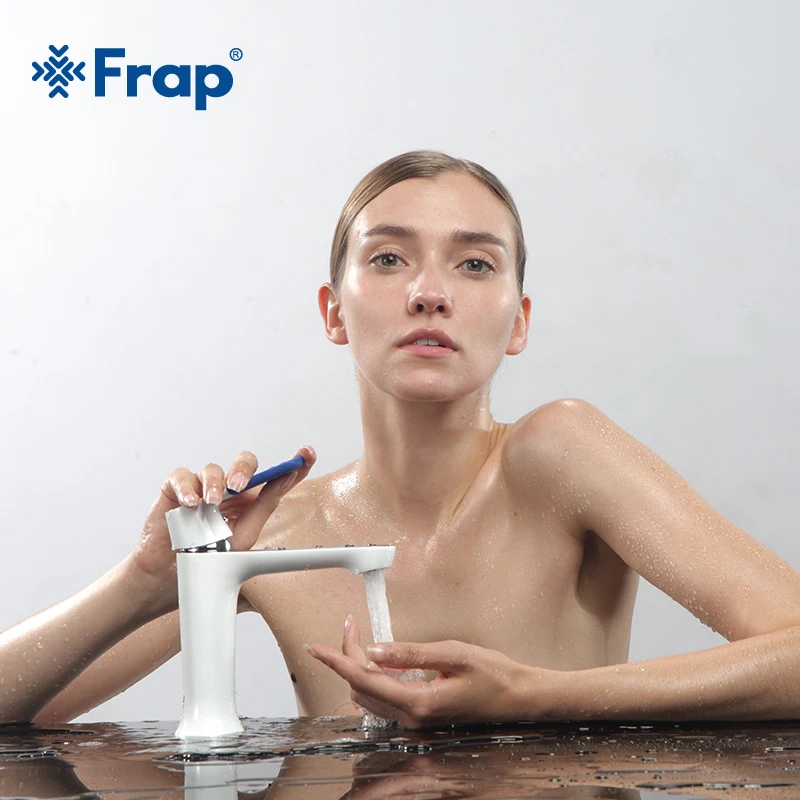 Frap смеситель для раковины в современном стиле установленный на палубе холодной и