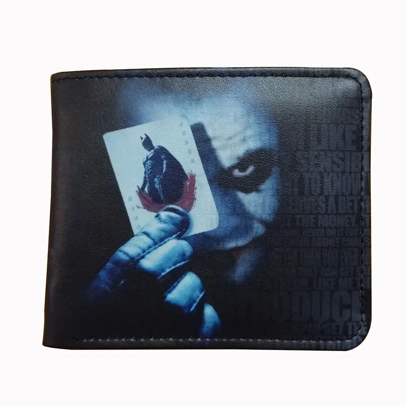 

Classic Anime Joker Short Wallet Movies Cartoon Rick and Morty Leather Purse Women Men Wallets with Coin Pocket