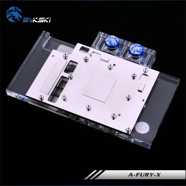 Bykski A FURY X GPU Блок Водяного Охлаждения для AMD Radeon R9 Fury X|water cooling block|cooling blockgpu water block |