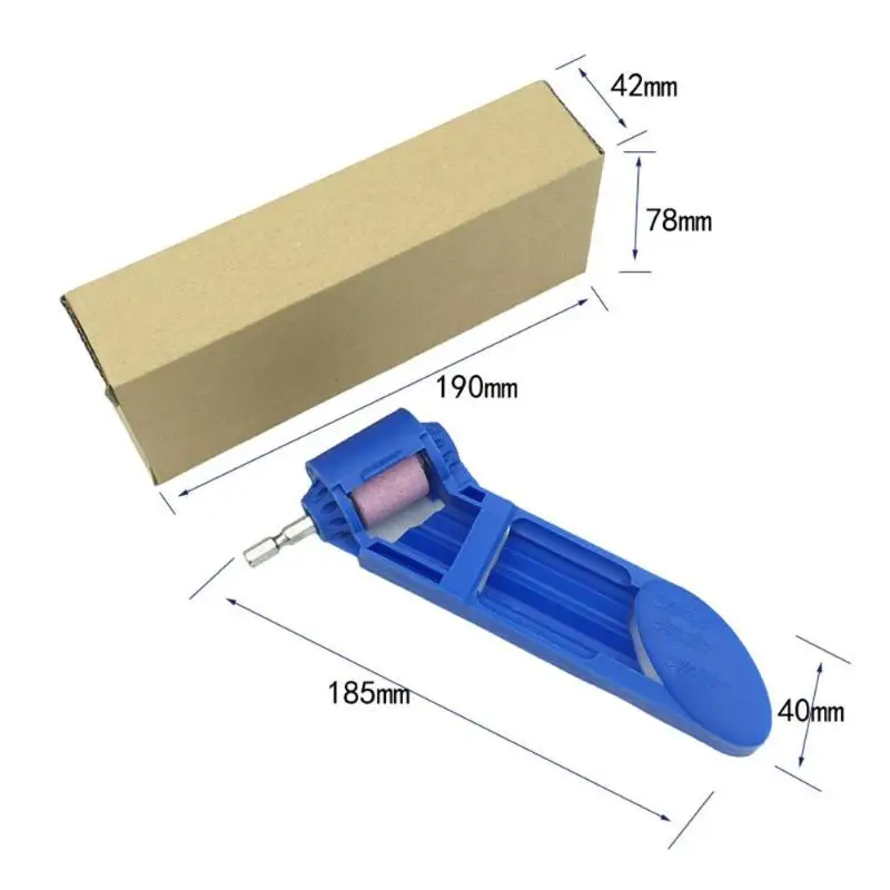 2-12,5 мм портативное Точило для головки сверла шлифовальный круг корундовый электроинструмент для сверла полировка колесная дрель заточник для бит