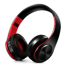 Лидер продаж Портативный складной Bluetooth гарнитура Беспроводной гарнитура Поддержка TF карты 3.5 мм Aux стерео музыку спортивные наушники bluetooth