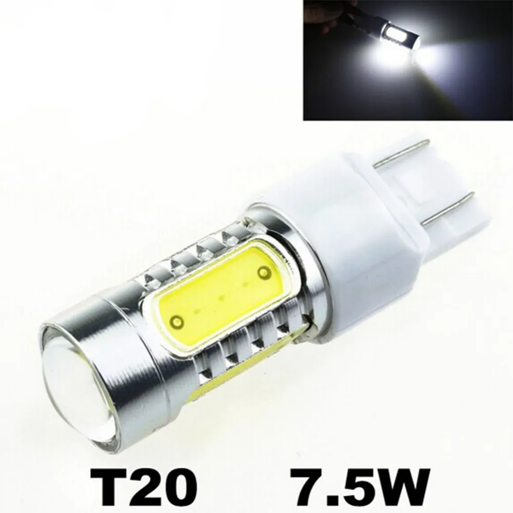 2 шт./лот W21/5 Вт 7443 7440 T20 27SMD 5050 супер яркий светодиодный лампы авто лампы, источник Включите Singal задний стоп-сигнал использования парковочной единый светильник