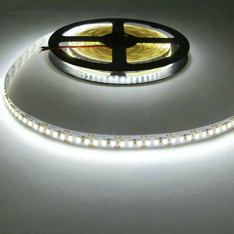 Светодиодная лента 5 м 12 В DC Superbright 8 мм Высокая яркость 3014/3528 SMD 120/168/3014